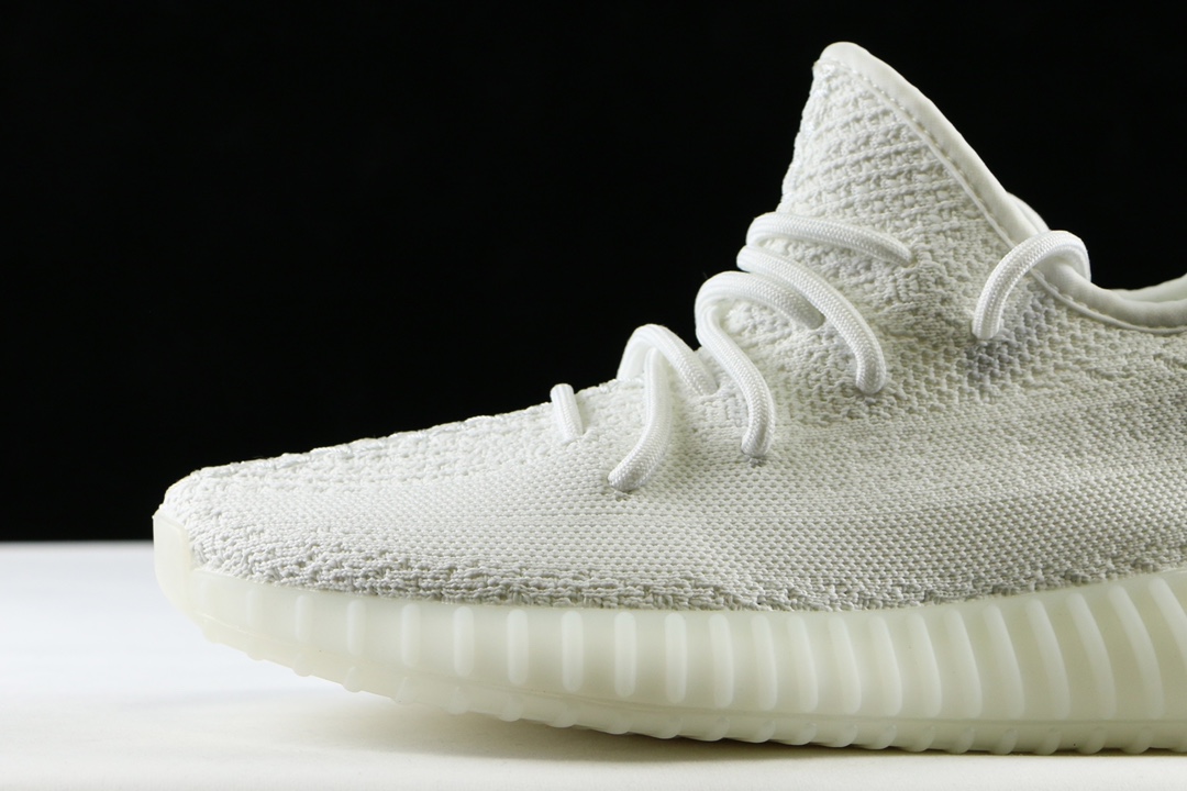 降价160 adidas yeezy boost 350 v2 triple white白冰淇淋 白