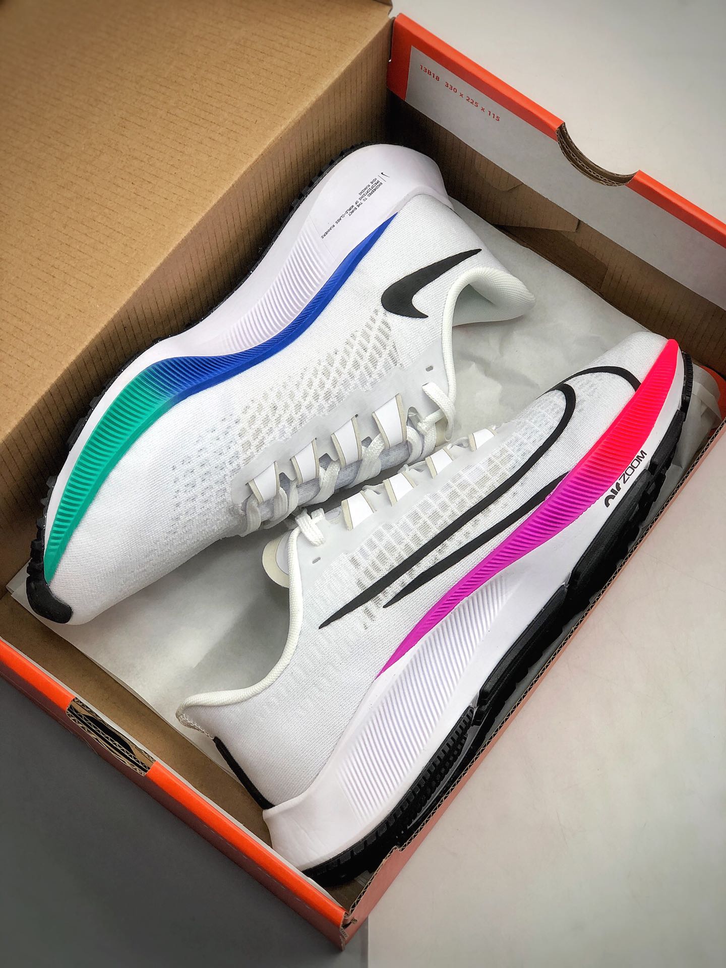 190 登月37代V2 阴阳鞋 独家新配色 货号：BQ9646-103