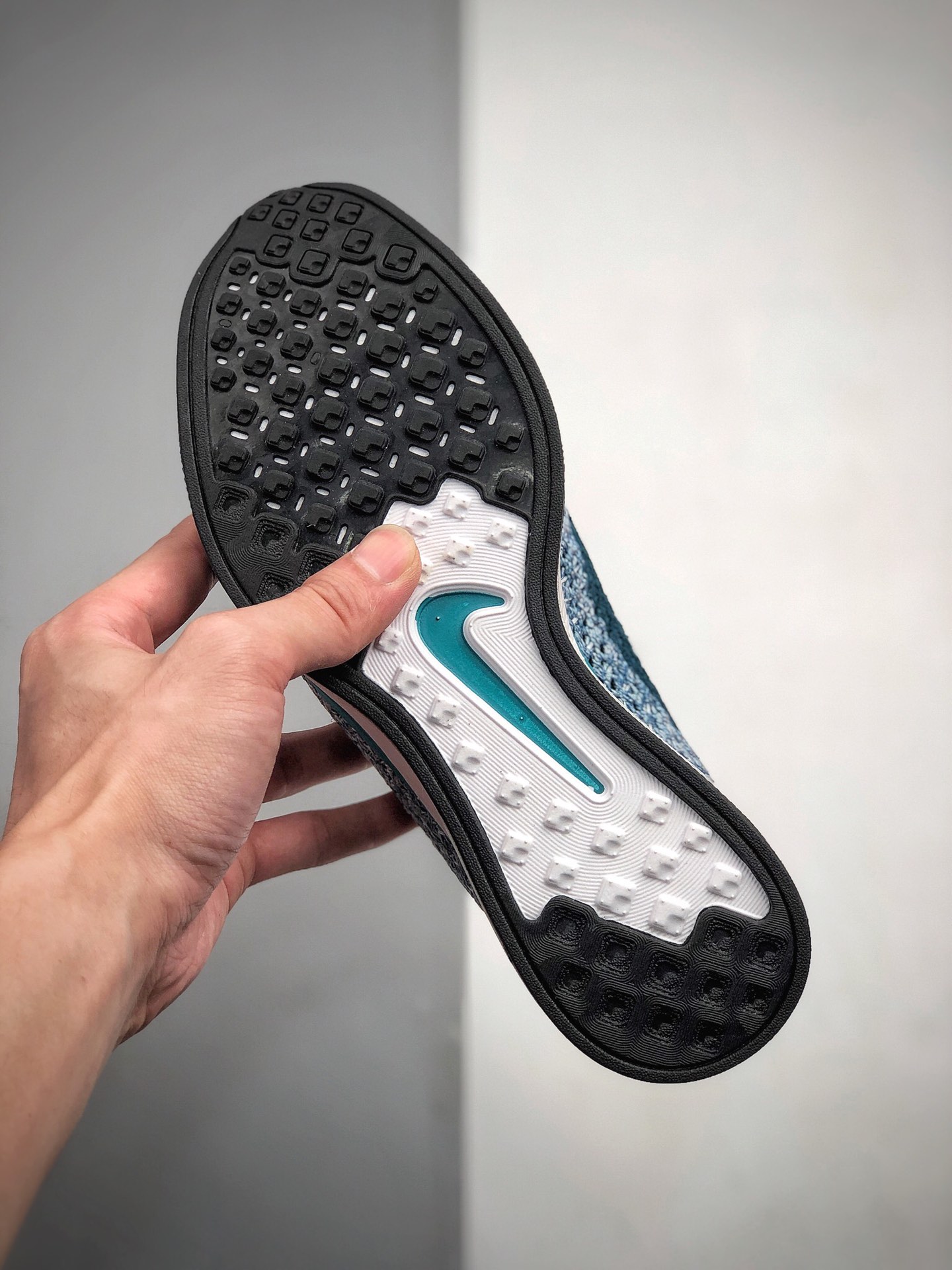 240  公司级 阴阳飞线 瑞瑟 跑鞋 阴阳鞋Nike Flyknit Racer原盒原底原面