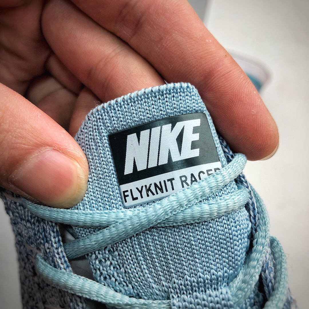 240  公司级 阴阳飞线 瑞瑟 跑鞋 阴阳鞋Nike Flyknit Racer原盒原底原面