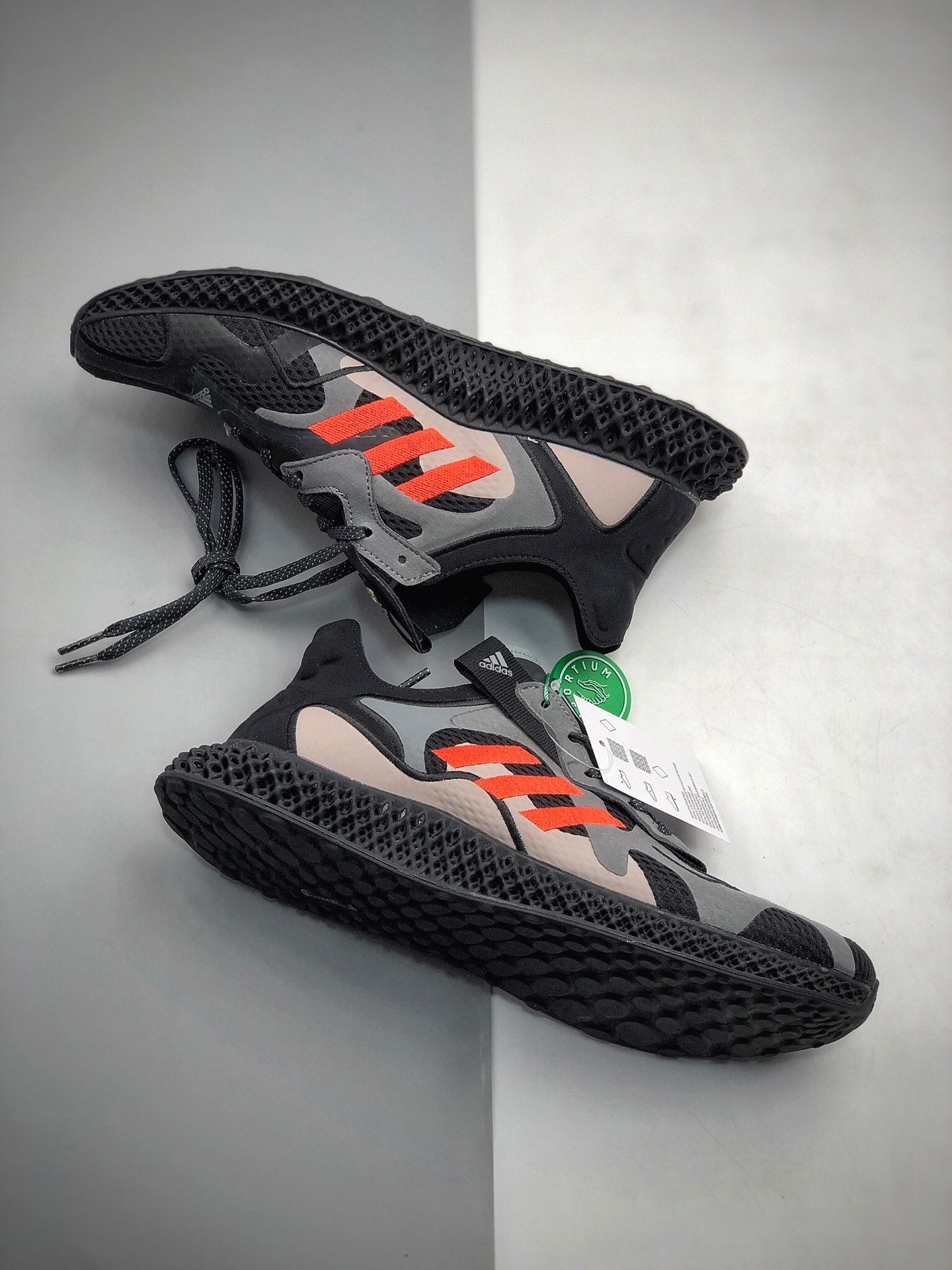 280  4D打印 Futurecraft 4D打印 科技高端跑步鞋Consortium  货号： EG6515