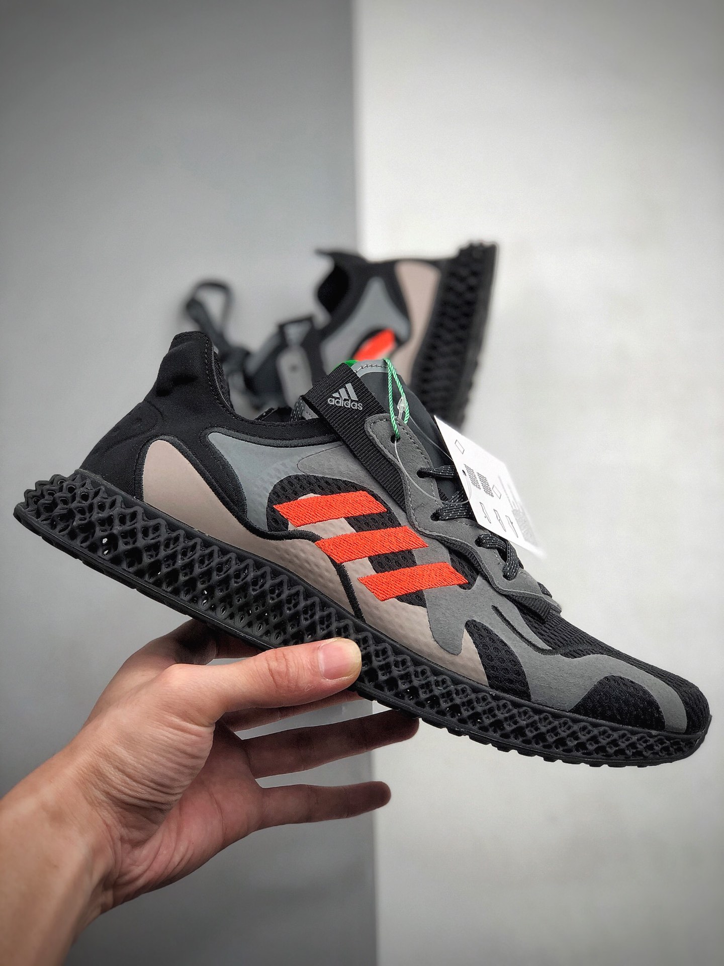 280  4D打印 Futurecraft 4D打印 科技高端跑步鞋Consortium  货号： EG6515