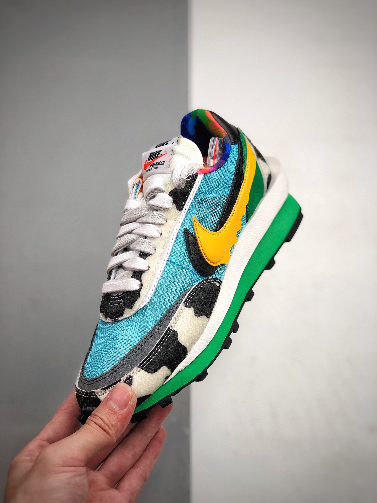 210 Sacai x Nike LdWaffle 客制联名走秀款 货号：CN8899-006