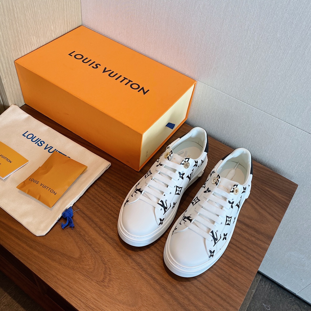 Louis Vuitton Skateboard Shoes Sale Outlet Online
 White Cowhide Genuine Leather Silk Fashion