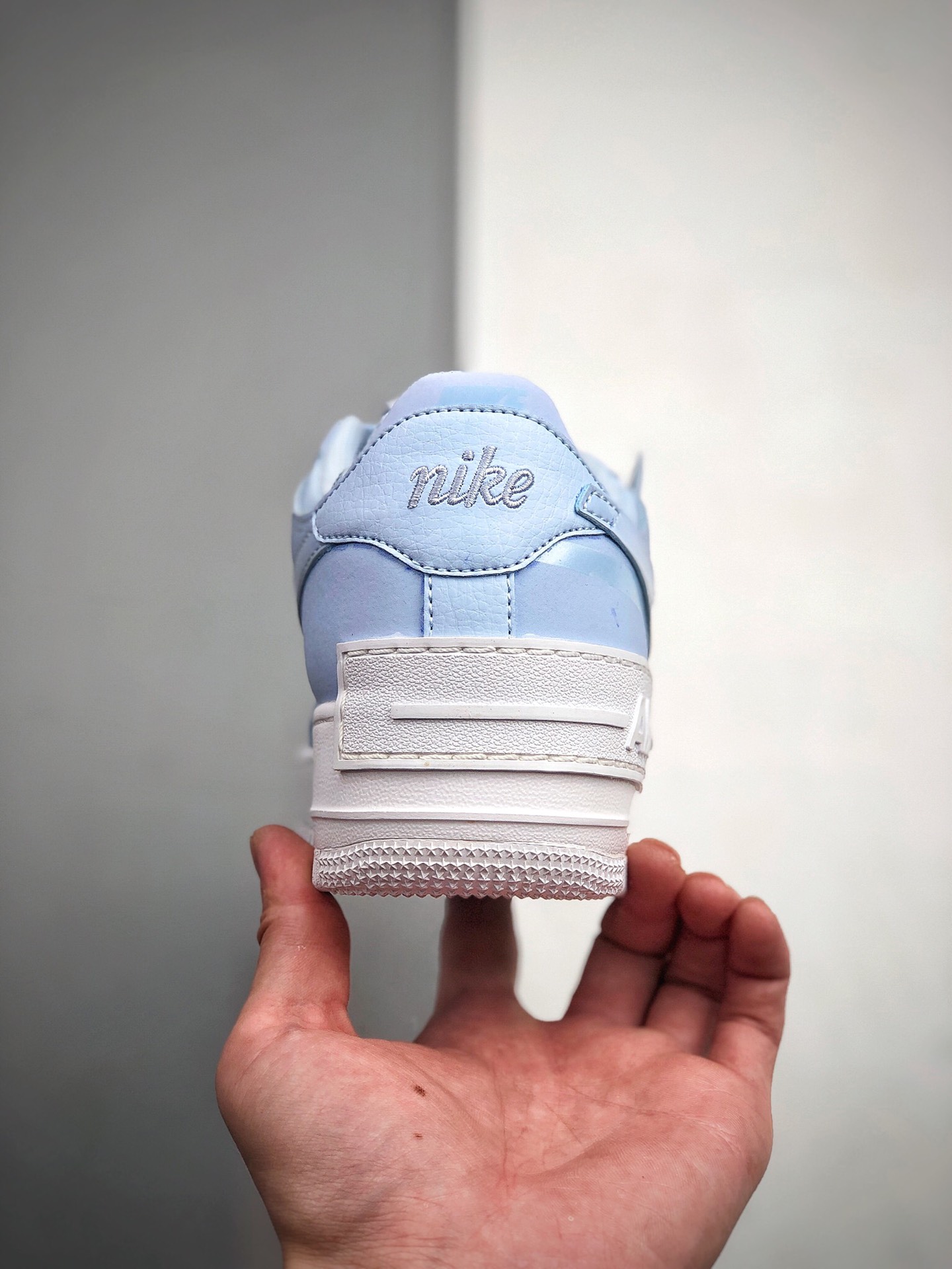 240 Nike WMNS Air Force 1 Shadow 空军一号轻量增高低帮百搭板鞋”拼接马卡龙” CV3020 400