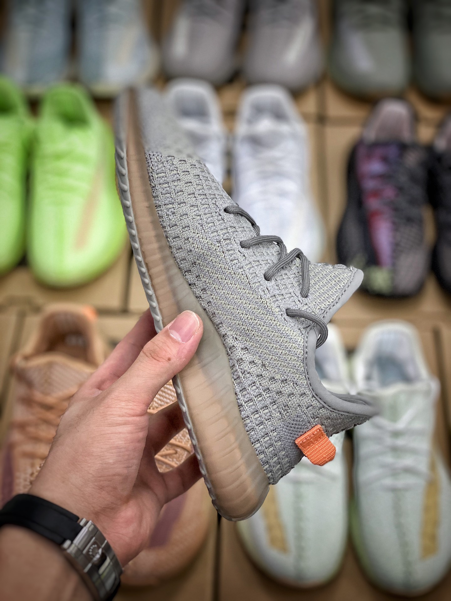220 独家正确版 yeezy 350 v2 欧洲限定 童鞋 同步官方童鞋 发