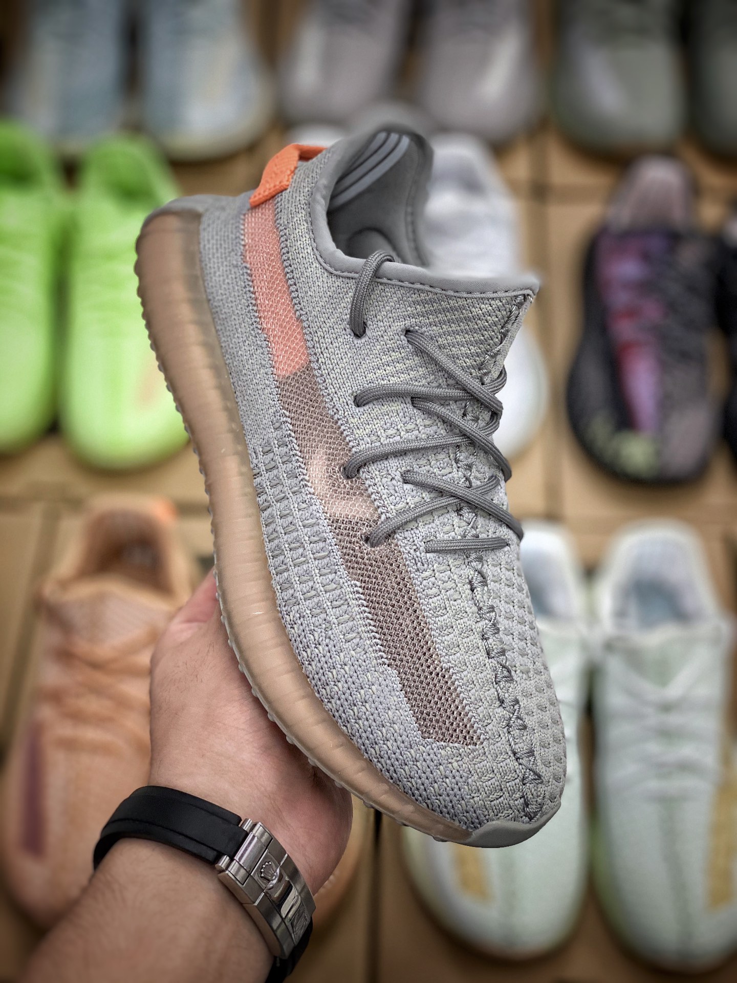 220 独家正确版 yeezy 350 v2 欧洲限定 童鞋 同步官方童鞋 发