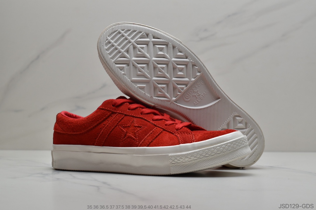 200 公司级匡威Converse One Star三星标反毛皮男女休闲板鞋167765C