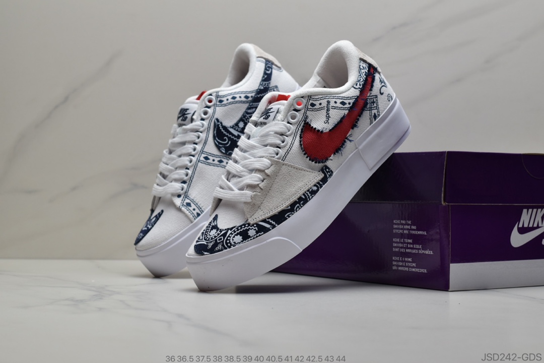 200 公司级耐克开拓者 NIKE SB ZOOM BLAZER 解构低邦板鞋 CI3833