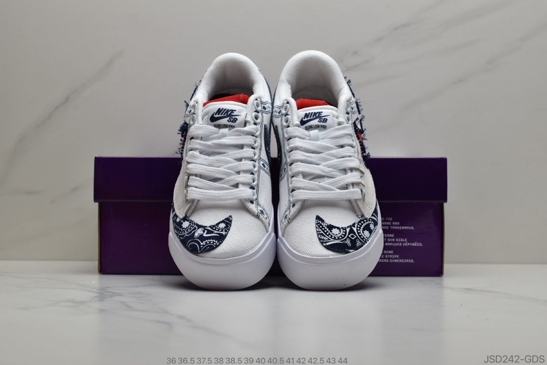200 公司级耐克开拓者 NIKE SB ZOOM BLAZER 解构低邦板鞋 CI3833