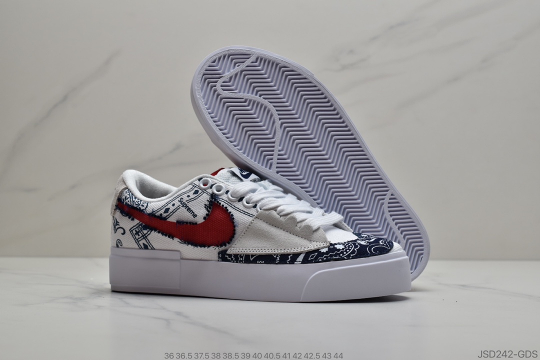 200 公司级耐克开拓者 NIKE SB ZOOM BLAZER 解构低邦板鞋 CI3833