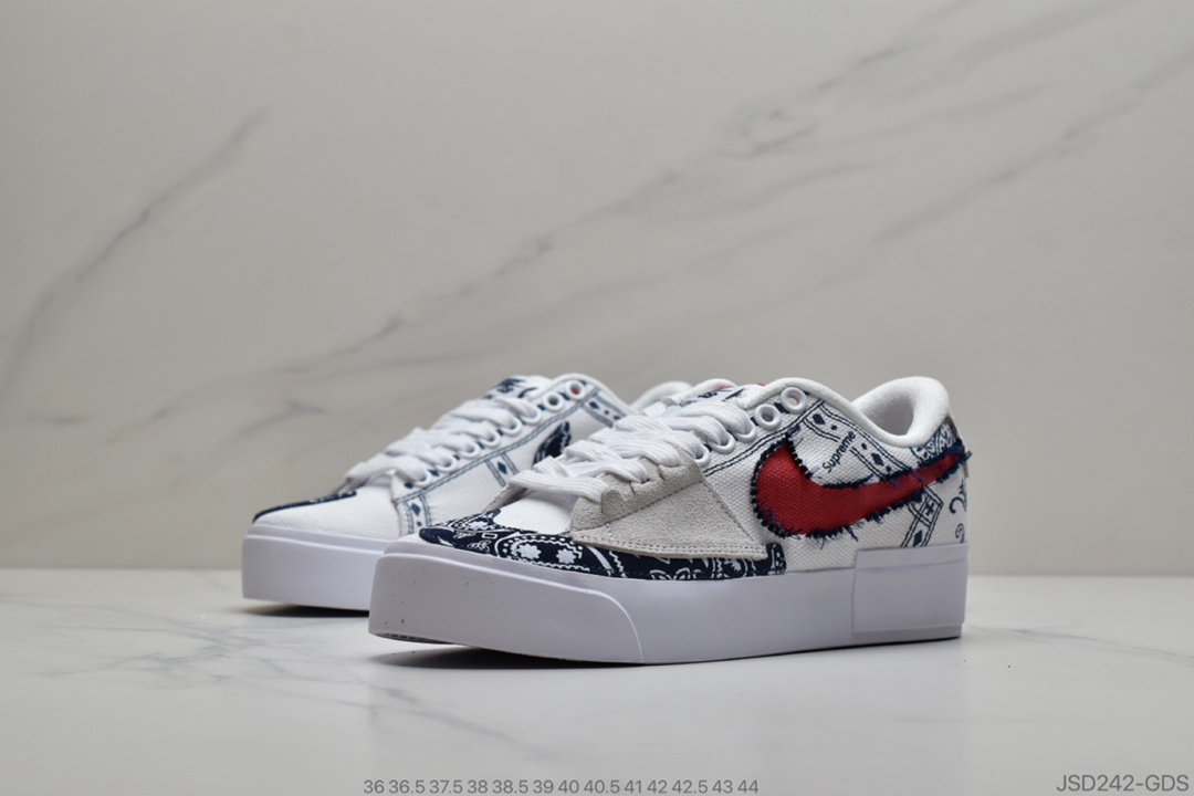 200 公司级耐克开拓者 NIKE SB ZOOM BLAZER 解构低邦板鞋 CI3833