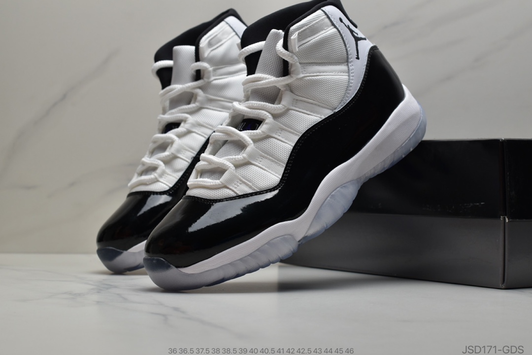 200 乔丹/Air Jordan 11 AJ11 乔丹11代高帮系列 Air Jordan 11 “Bred” 乔11黑白 378037-100
