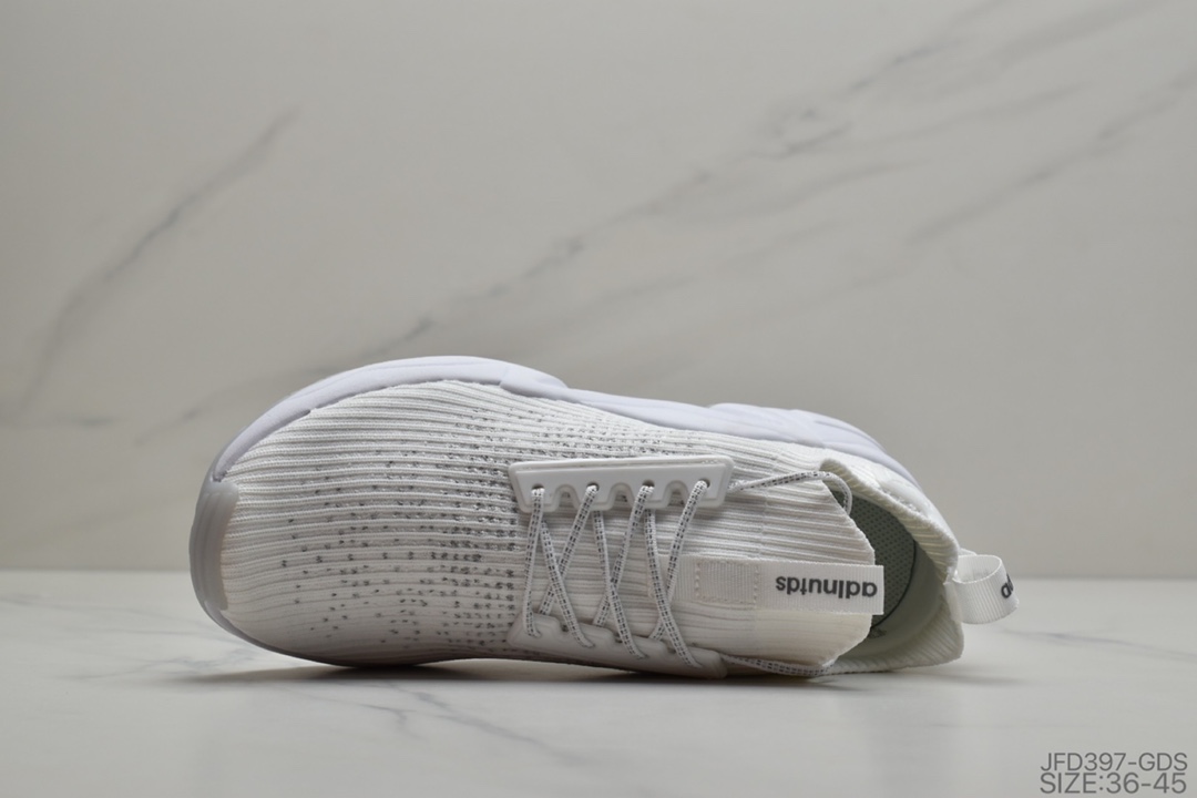 170 公司级 阿迪 Adlnutds Yeizi Boost 新满款天星椰子ADS19002  -003弹力透编气制鞋面 轻大弹底 针袜织子鞋 休闲跑慢鞋   尺码:36-45 ID:JFD397-GDS