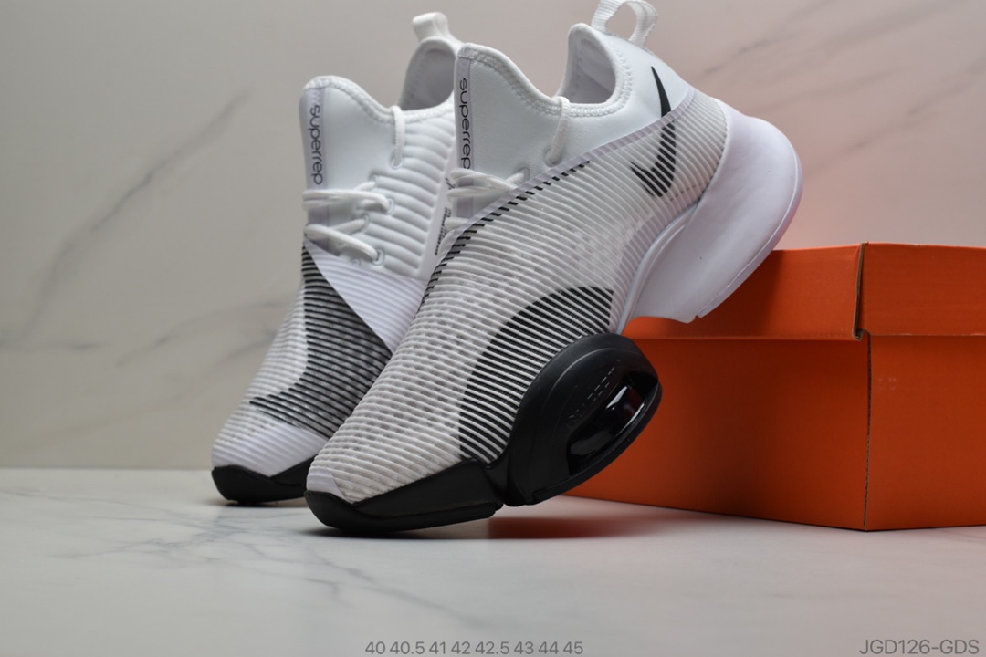 180 2020全新耐克Nike Air Zoom SuperRep超跑代表者健身训练系列轻量弓型运动慢跑鞋“尼克斯蓝白橙”BQ7043-400