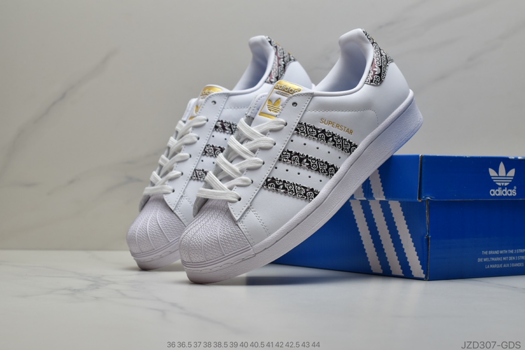 140 公司级阿迪达斯Adidas Originals SUPERSTAR W贝壳头官网