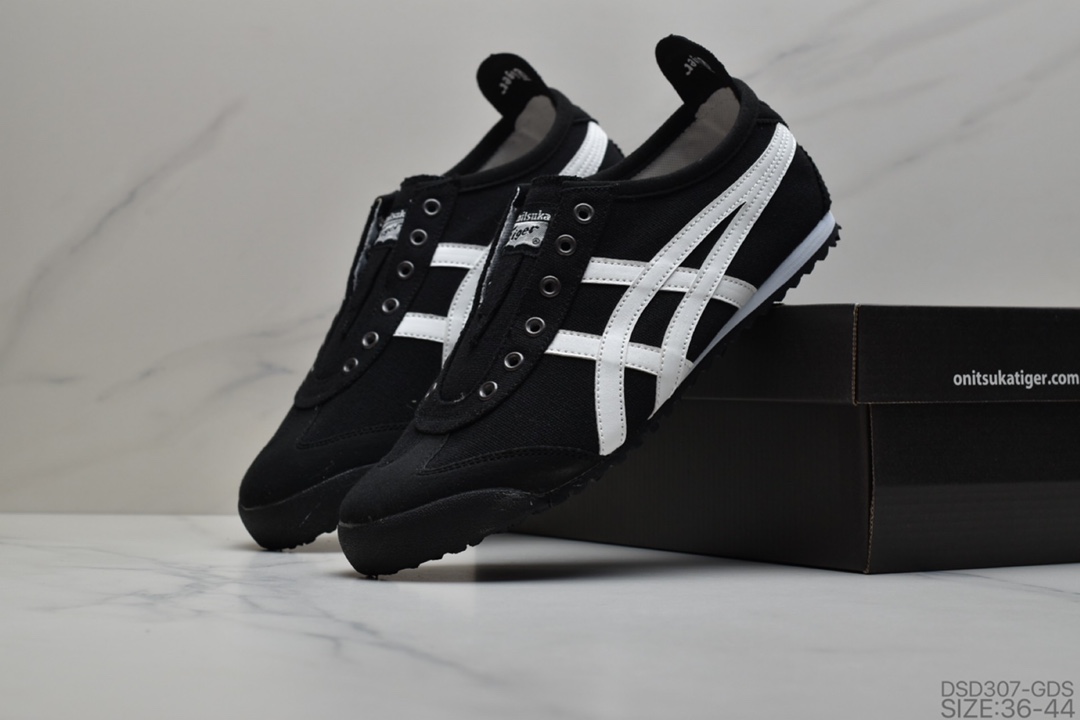 100 Asics 亚瑟士 Onitsuka Tiger 鬼冢虎 原装四联吊牌 中底纸板钢印 日系轻便运动休闲鞋  货号：D3K0N-0143