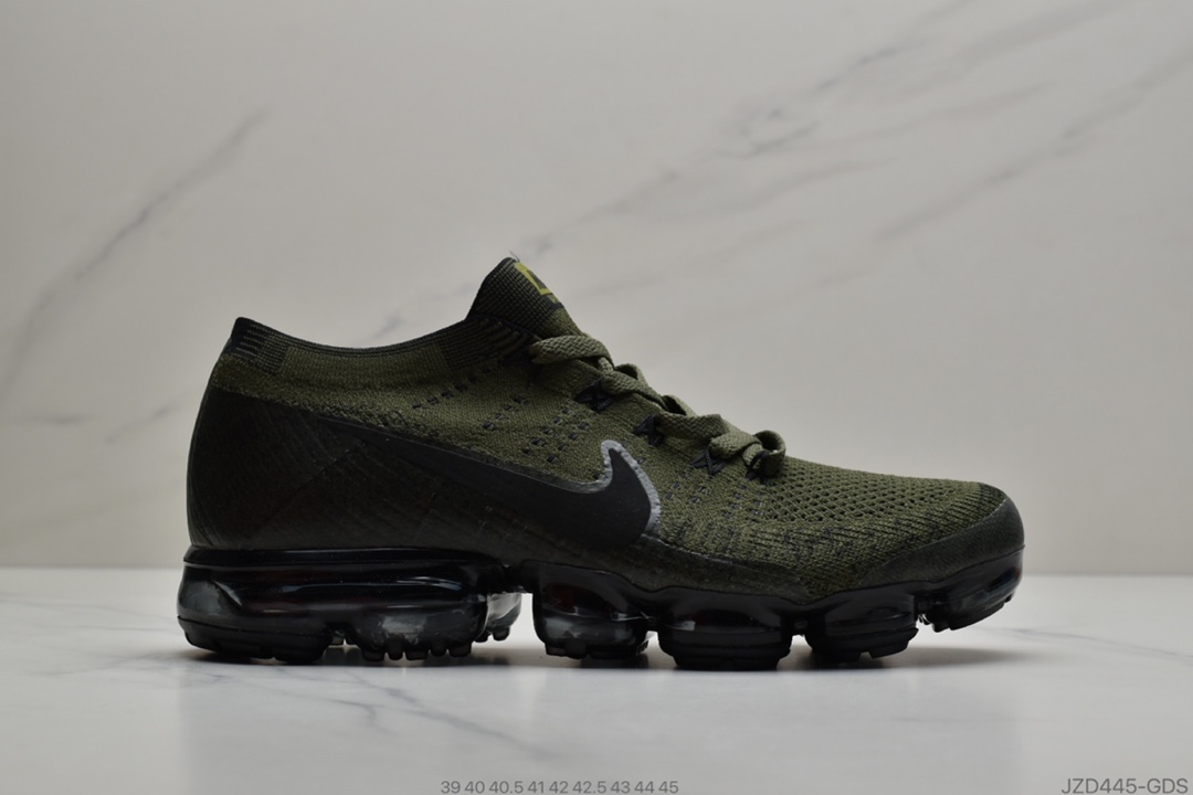 140 耐克Nike Air Vapormax Flyknit 2.0 2018二代大气垫 弹性针织鞋面  全新视觉大气垫跑鞋   货号：942843-800