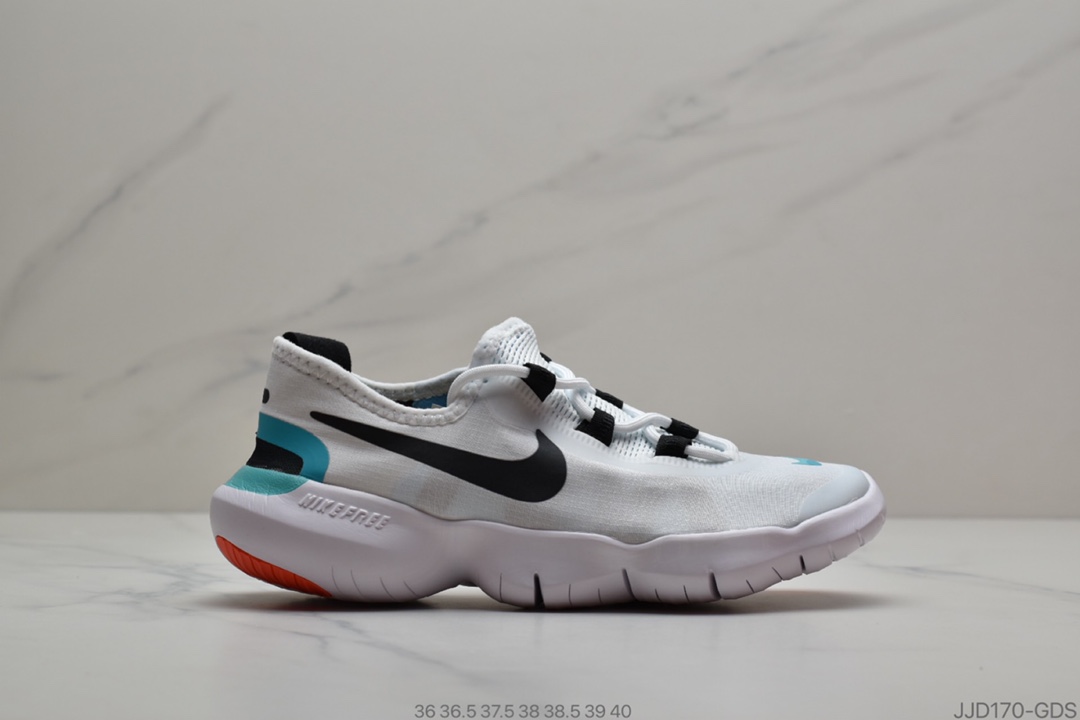 130 公司级耐克NIKE FREE RN 5.0 赤足2020超软缓震跑鞋跑步鞋休闲运动鞋CJ0270-101