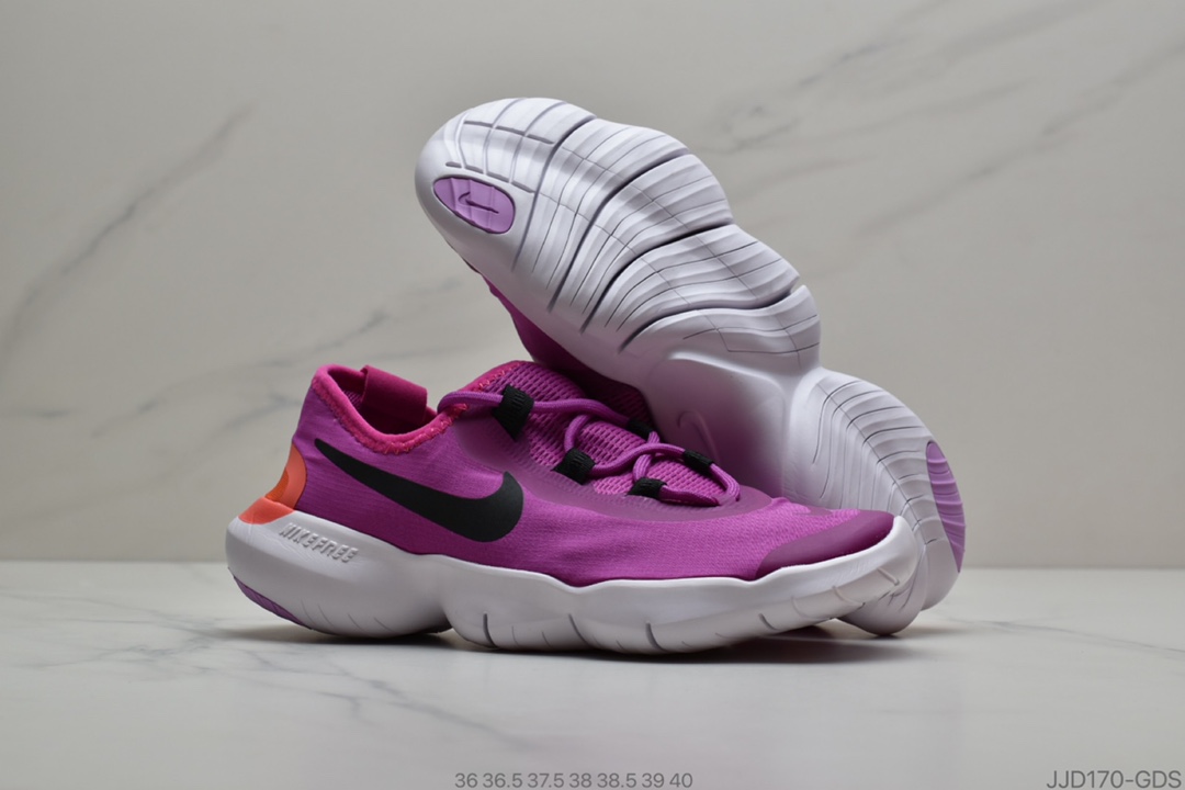 130 公司级耐克NIKE FREE RN 5.0 赤足2020超软缓震跑鞋跑步鞋休闲运动鞋CJ0270-101
