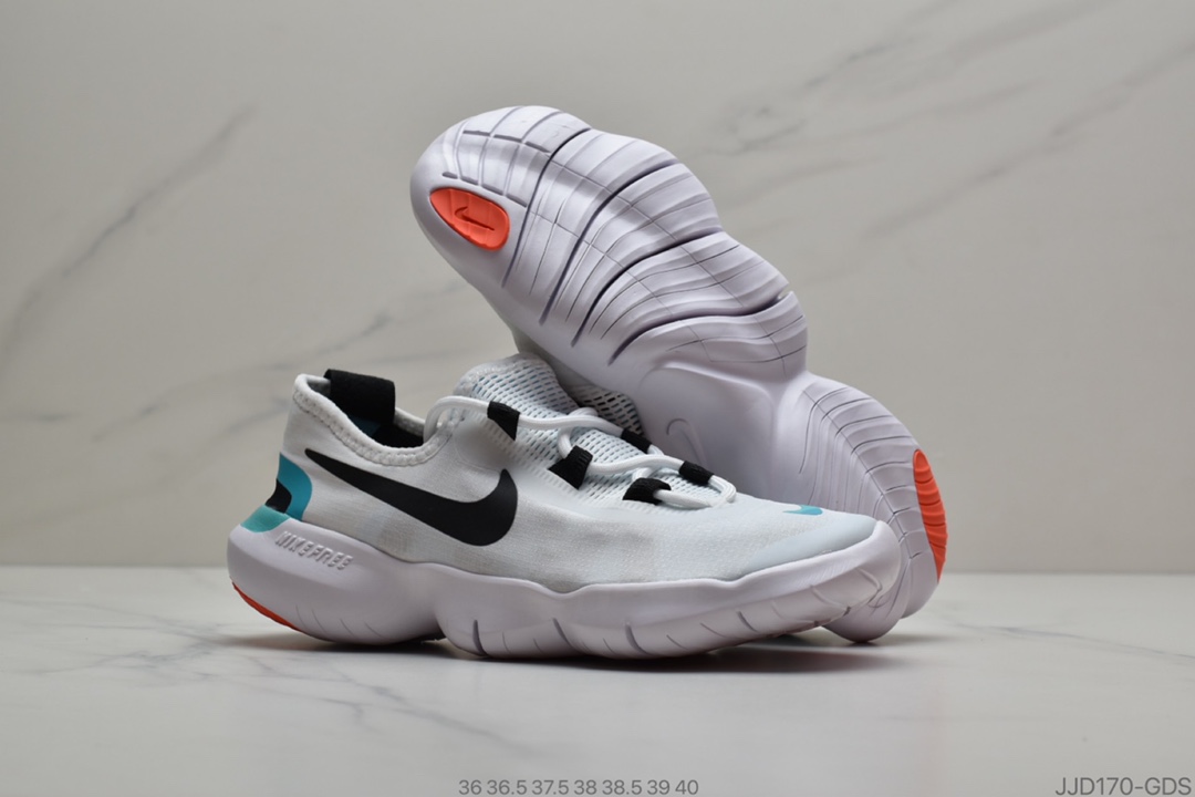 130 公司级耐克NIKE FREE RN 5.0 赤足2020超软缓震跑鞋跑步鞋休闲运动鞋CJ0270-101