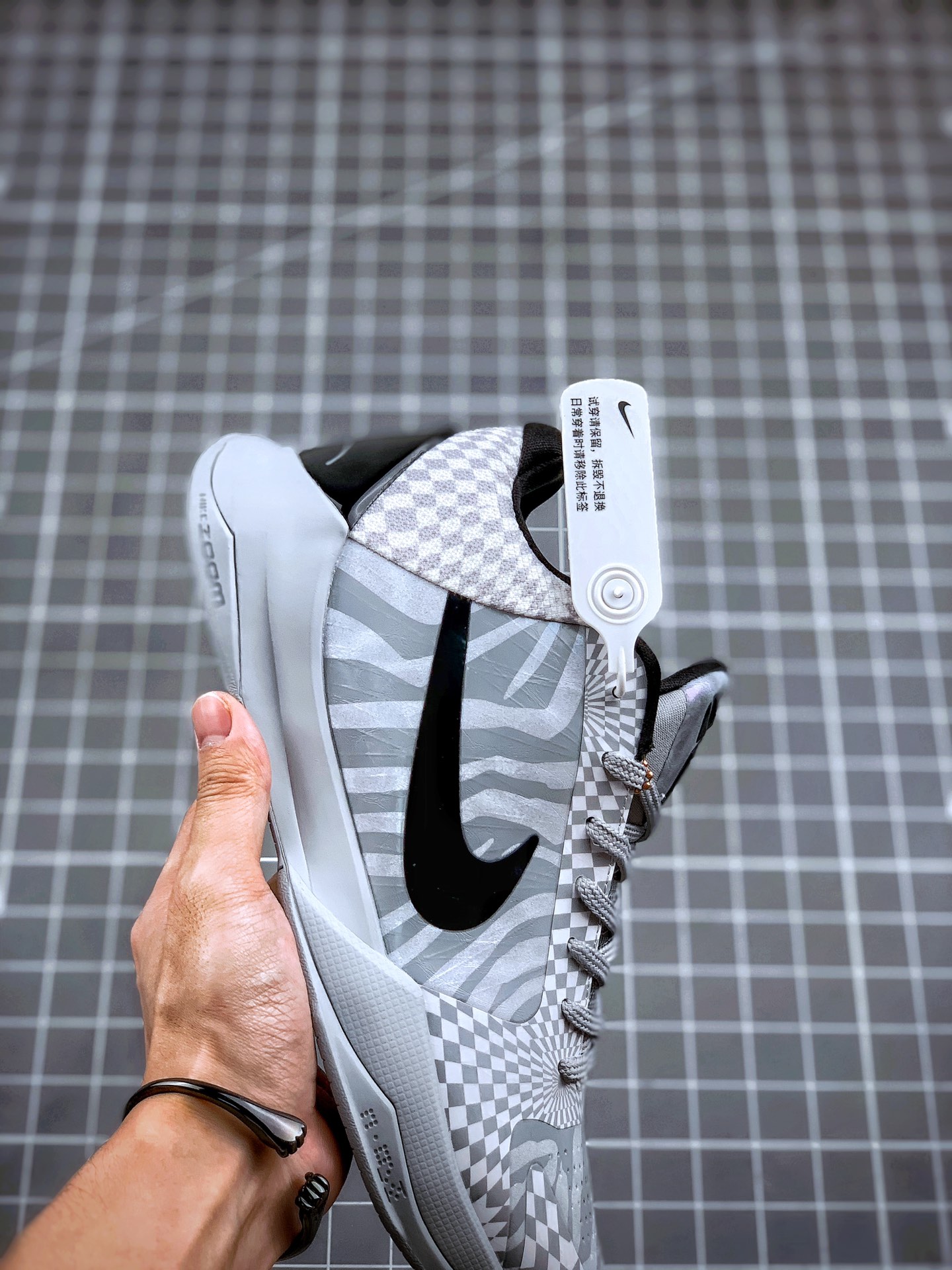 260 NIKE ZOOM KOBE 5 PROTRO  莞产纯原科比五代 ZK5 ”灰镭射”