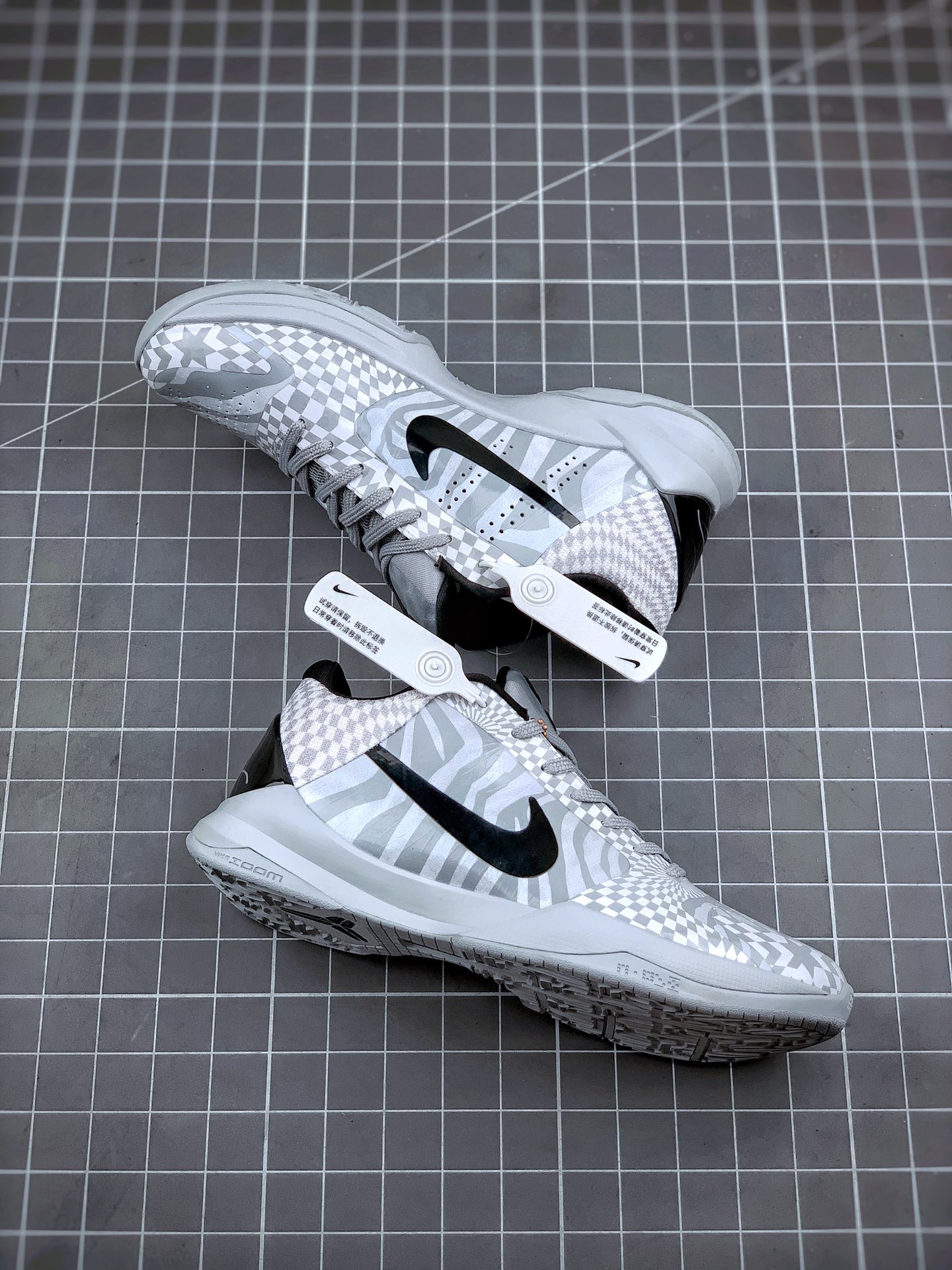 260 NIKE ZOOM KOBE 5 PROTRO  莞产纯原科比五代 ZK5 ”灰镭射”