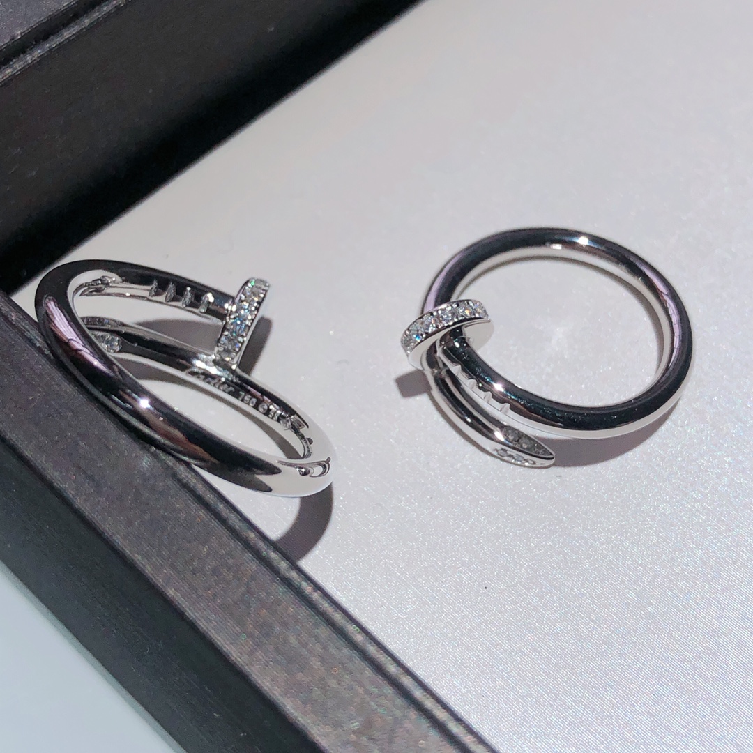 NO:102766,The style that many people have asked for issuing the version. Kajia Nail Personalized Ring 50#52#54#56#58#, Cartier Ring, cartier,ring19860909超级多人要求起版的款式 卡家 钉子个性戒指 50#52#54#56#58#,卡地亚戒指,cartier,ring,Jewelry