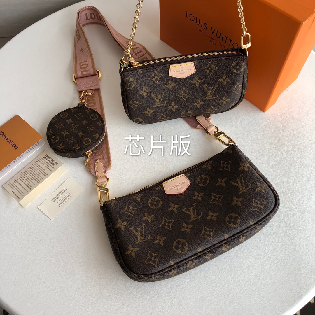 Louis Vuitton LV Favorite Bags Handbags Pink Monogram Canvas Summer Collection M44813
