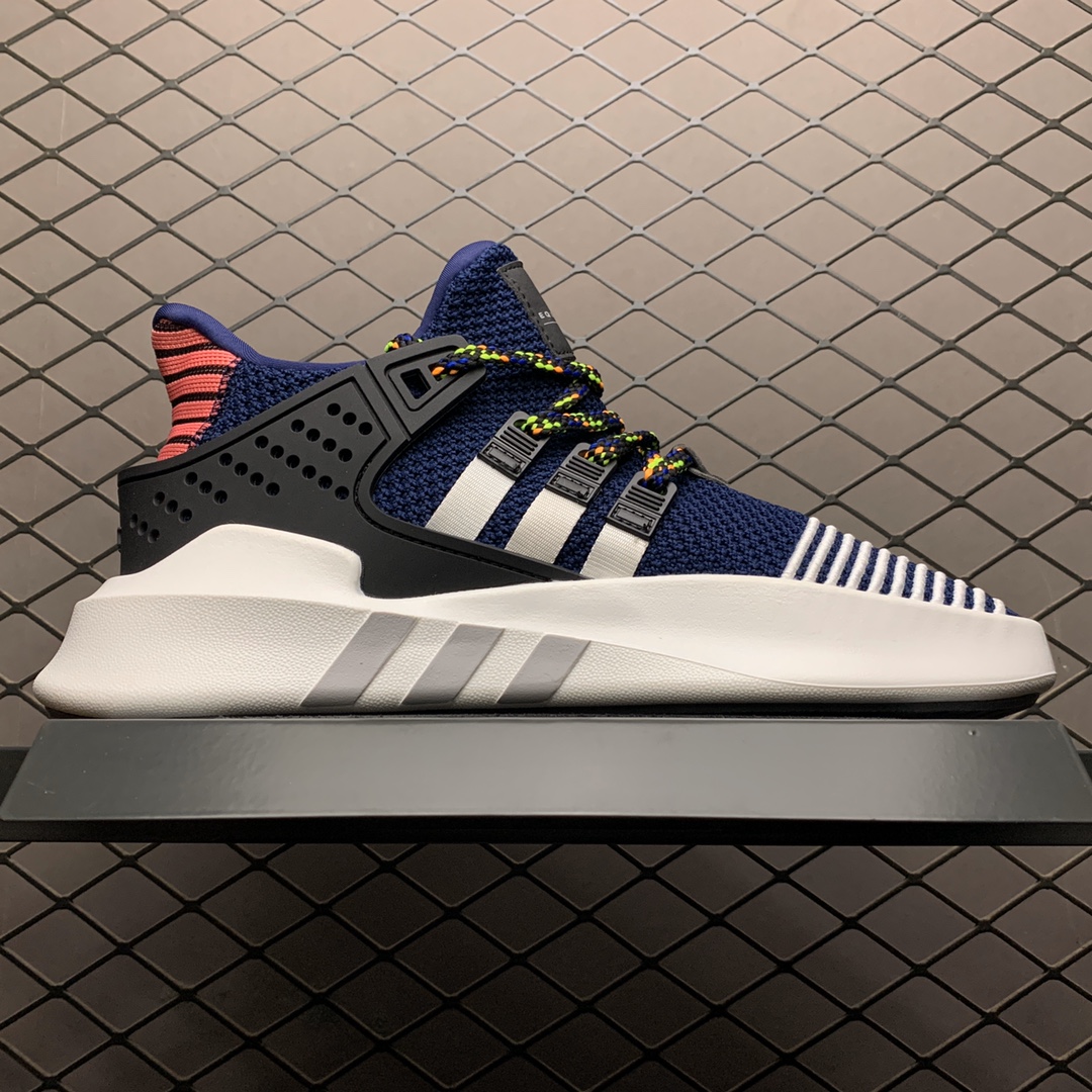 180  阿迪达斯 EQT Bask ADV 鹿晗同款 FW4251 透气针织网面休闲运动鞋