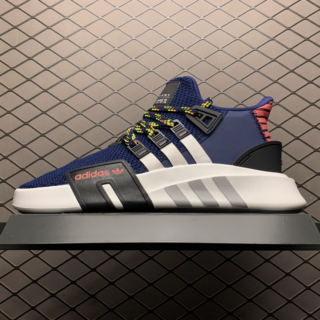 180  阿迪达斯 EQT Bask ADV 鹿晗同款 FW4251 透气针织网面休闲运动鞋