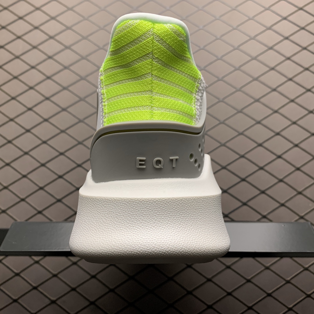 180 Adidas EQT Bask ADV 鹿晗同款 FW4252 透气针织网面休闲运动鞋