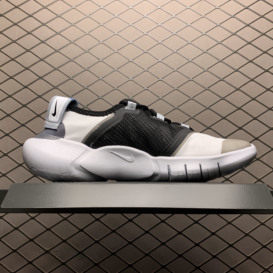 160 Nike Free RN 5.0 2020 赤足 超轻透气缓震跑步鞋 CI9921-100