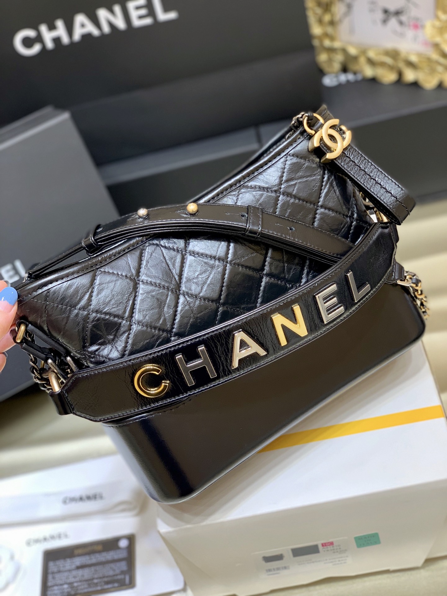 Chanel Gabrielle Bag Crossbody & Shoulder Bags All Steel Spring/Summer Collection