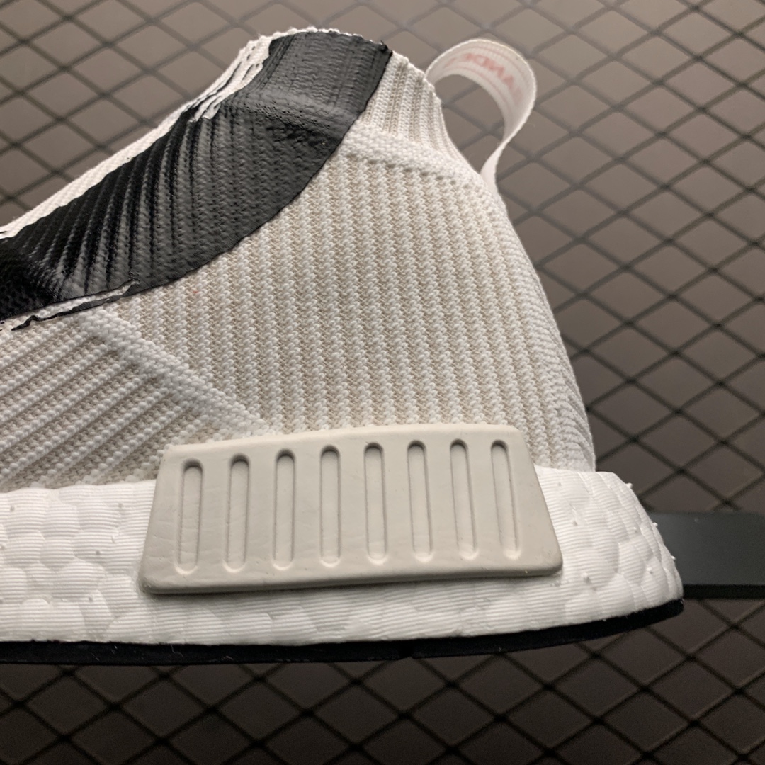 130 Adidas 阿迪达斯 NMD_CS1 PK  Boost 爆米花超弹中底 BB9260 高帮袜套针织网面休闲跑步鞋
