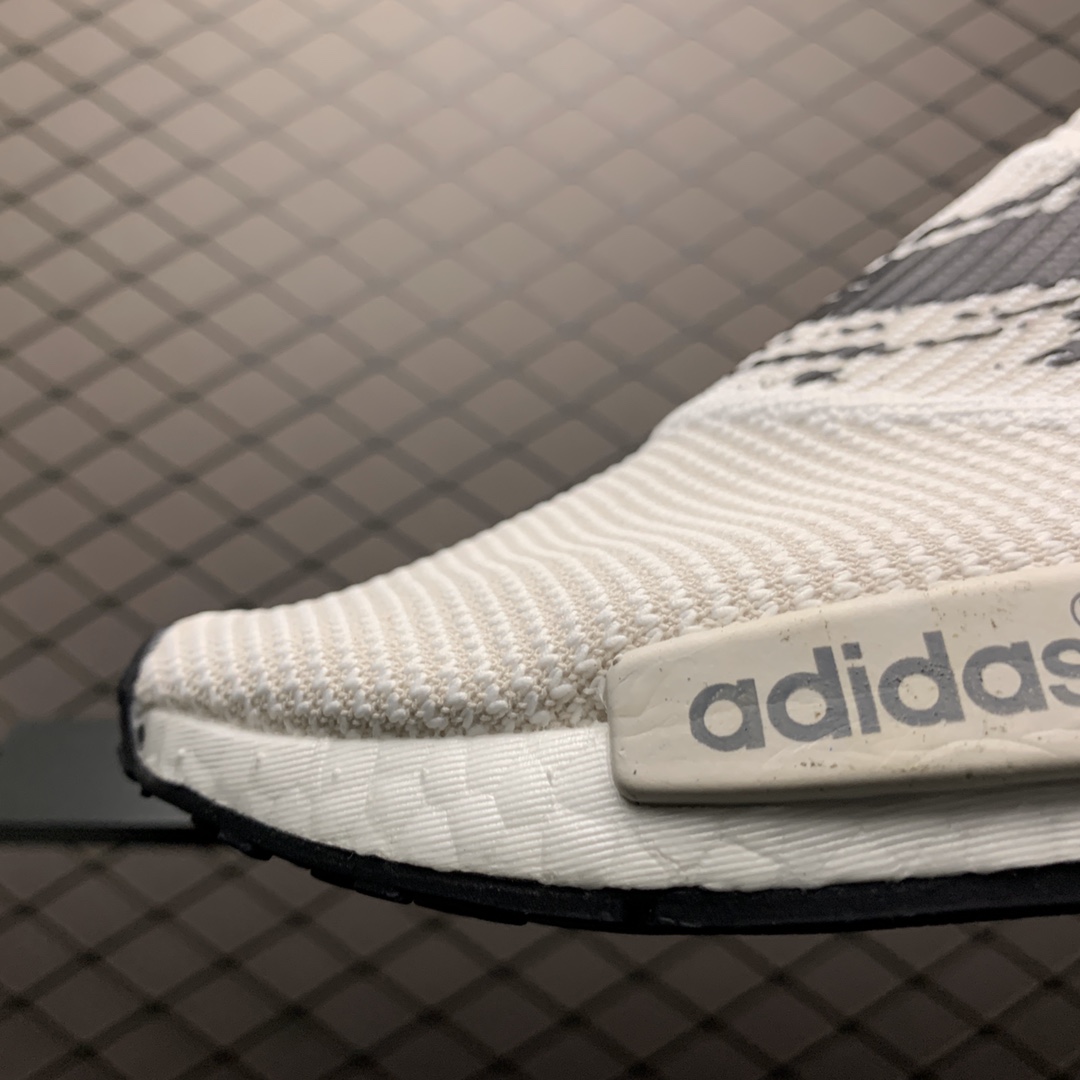 130 Adidas 阿迪达斯 NMD_CS1 PK  Boost 爆米花超弹中底 BB9260 高帮袜套针织网面休闲跑步鞋
