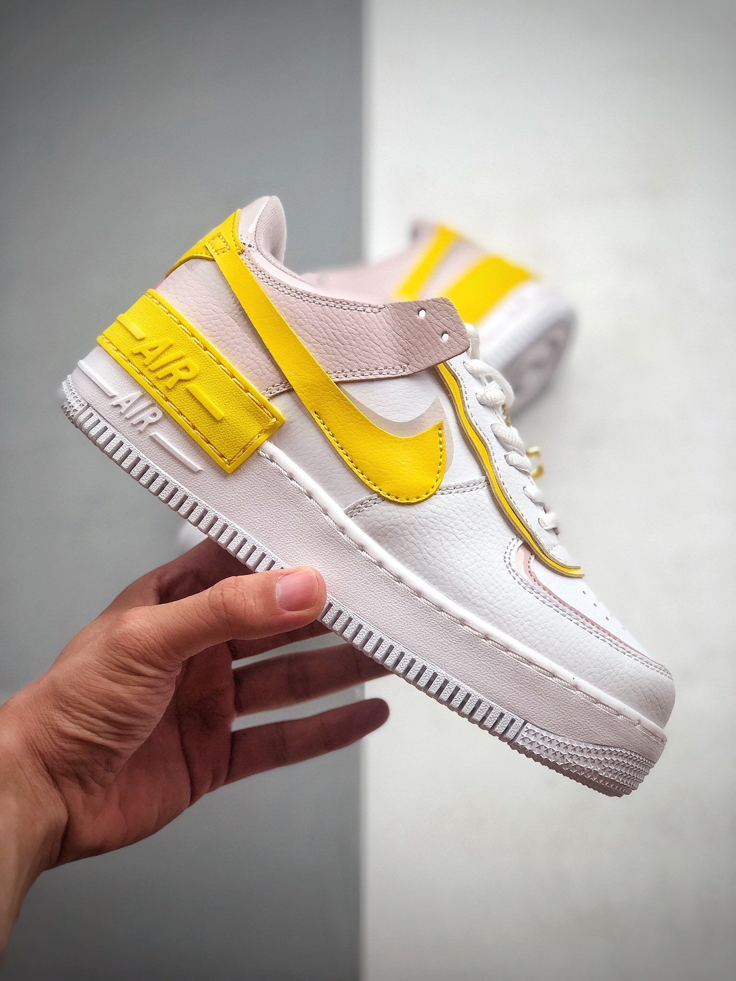 220 Nike WMNS Air Force 1 Shadow”Tropical Twist”空军一号轻量增高低帮百搭板鞋”拼接马卡龙” CJ1641-102