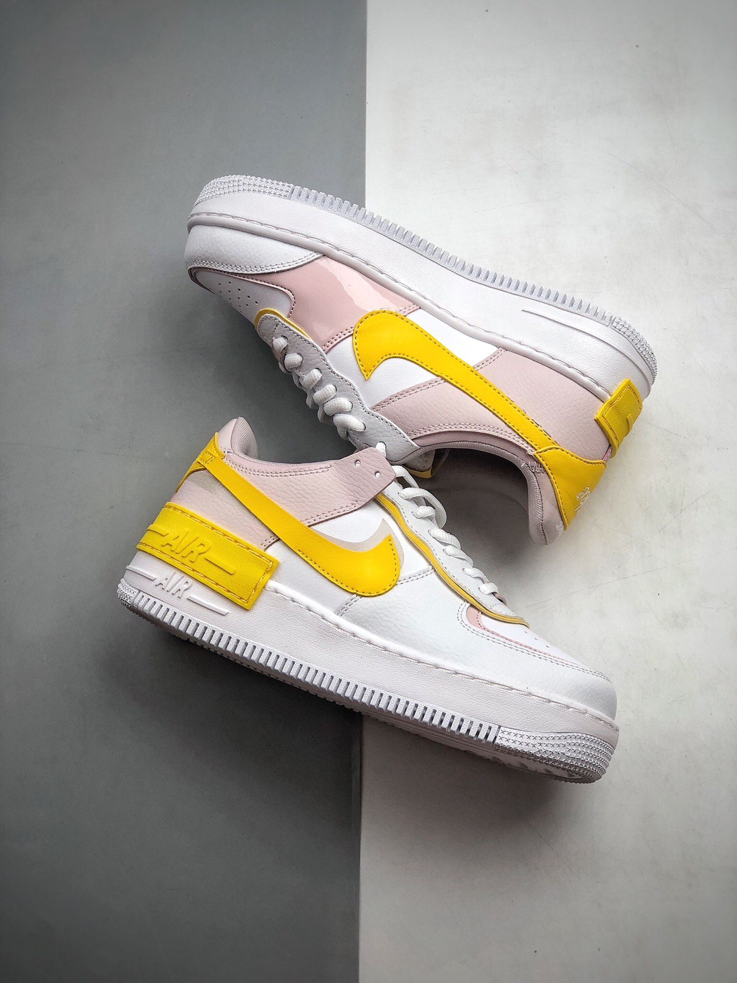 220 Nike WMNS Air Force 1 Shadow”Tropical Twist”空军一号轻量增高低帮百搭板鞋”拼接马卡龙” CJ1641-102
