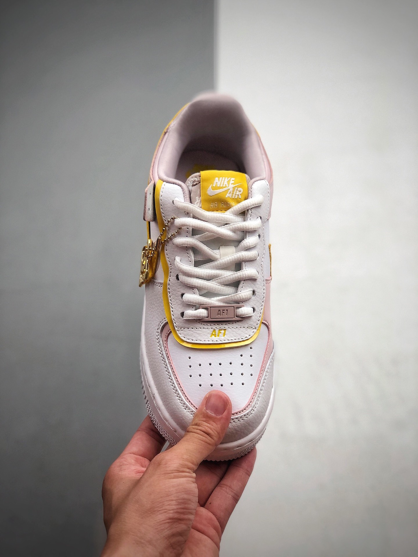 220 Nike WMNS Air Force 1 Shadow”Tropical Twist”空军一号轻量增高低帮百搭板鞋”拼接马卡龙” CJ1641-102