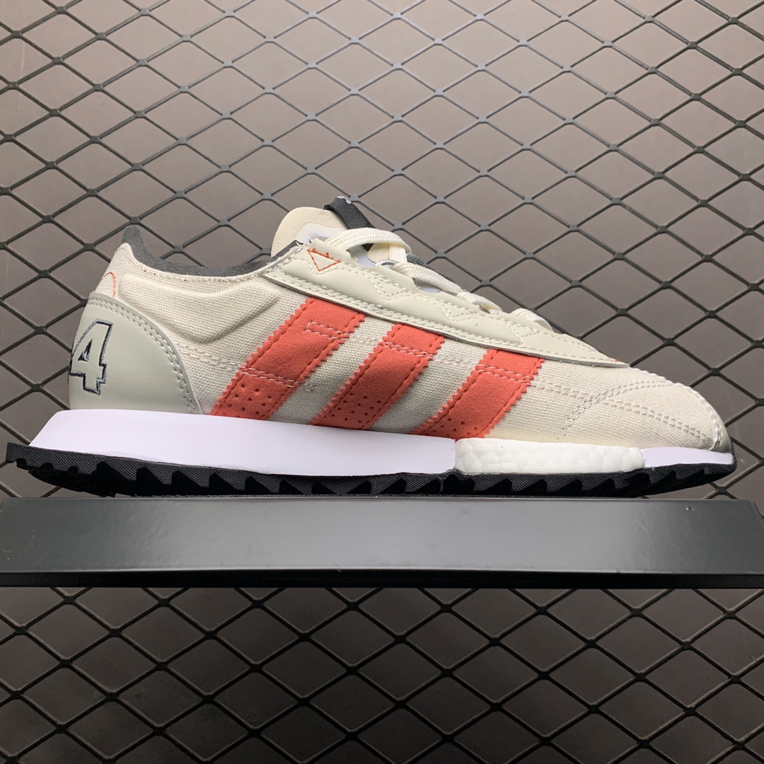 200 Adidas 阿迪达斯 SL7600复古运动休闲跑鞋 FX3840 嵌入式爆米花中底提升脚感