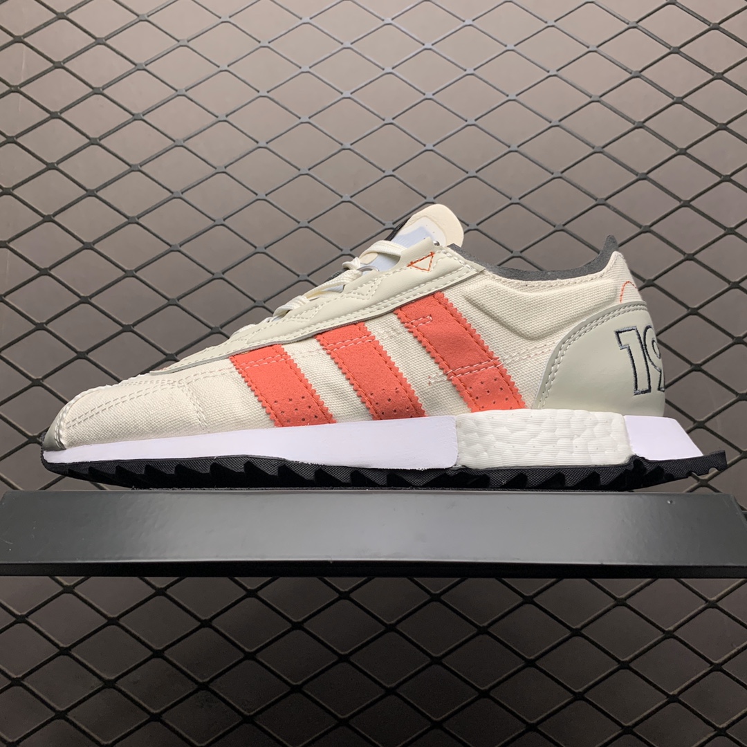 200 Adidas 阿迪达斯 SL7600复古运动休闲跑鞋 FX3840 嵌入式爆米花中底提升脚感