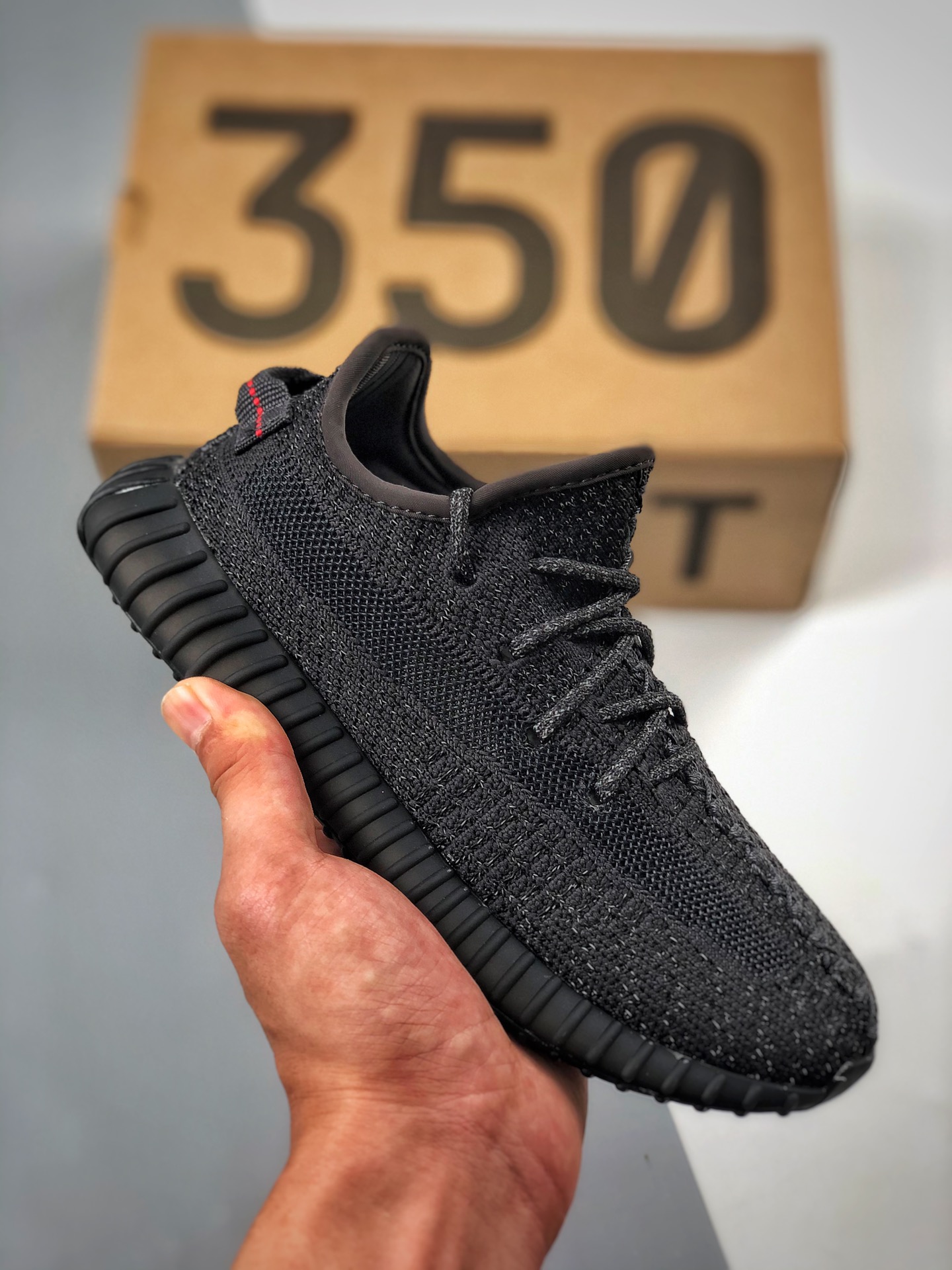 Apoyo a pagar contra reembolso. Adidas Yeezy 350 Boost V2 "Black" 3M negro con estrellas, zapatos para niños #Tejido de…