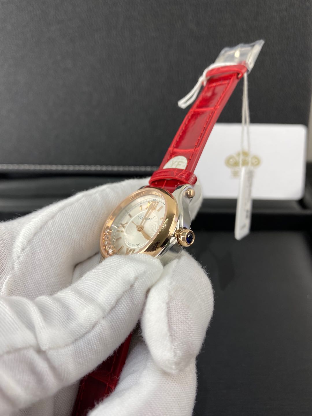 Chopard 皇家 萧邦快乐钻系列半金半钢女表