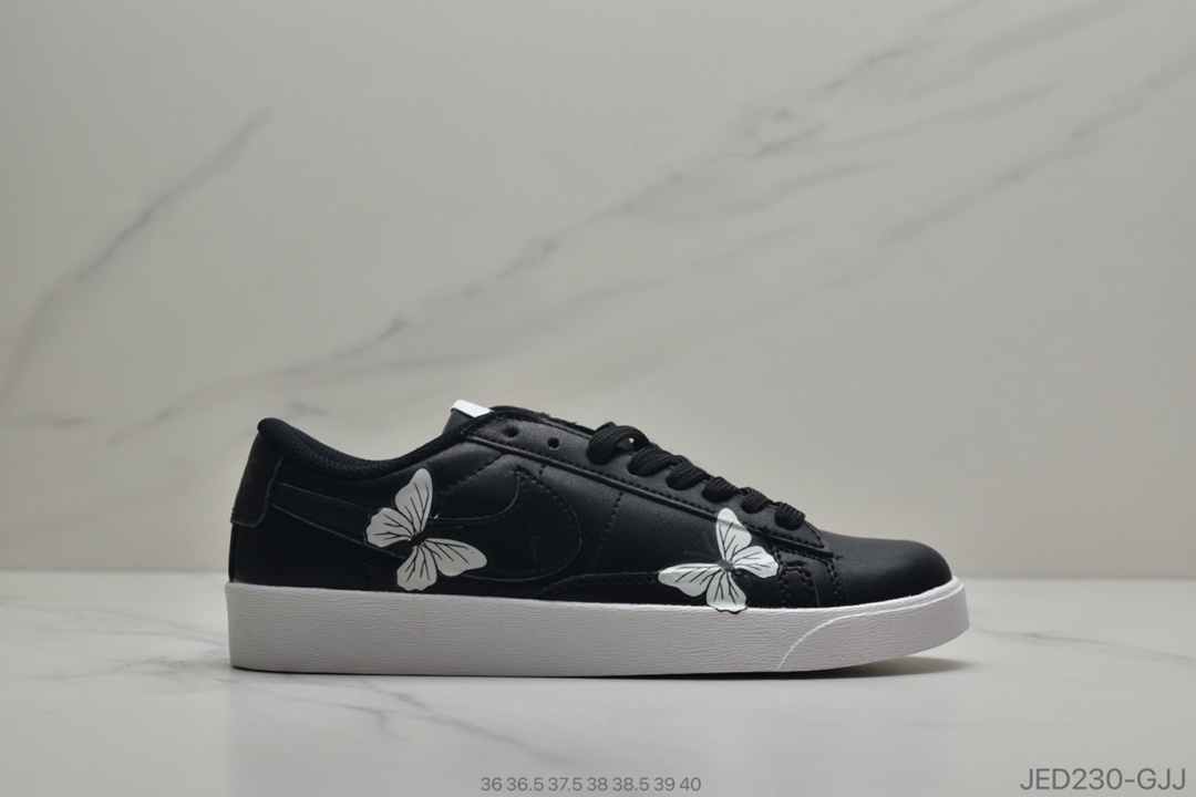 150 公司级Nike SB Zoom Blazer Mid QS 两只蝴蝶夜光效果 百搭休闲运动板鞋