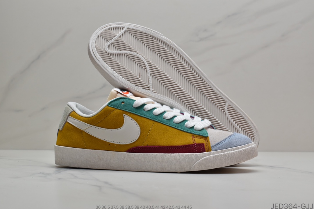 150 Nike Blazer Mid x Levi's Strauss 开拓者李维斯特牛仔 高帮百搭休闲运动板鞋BQ4808-600