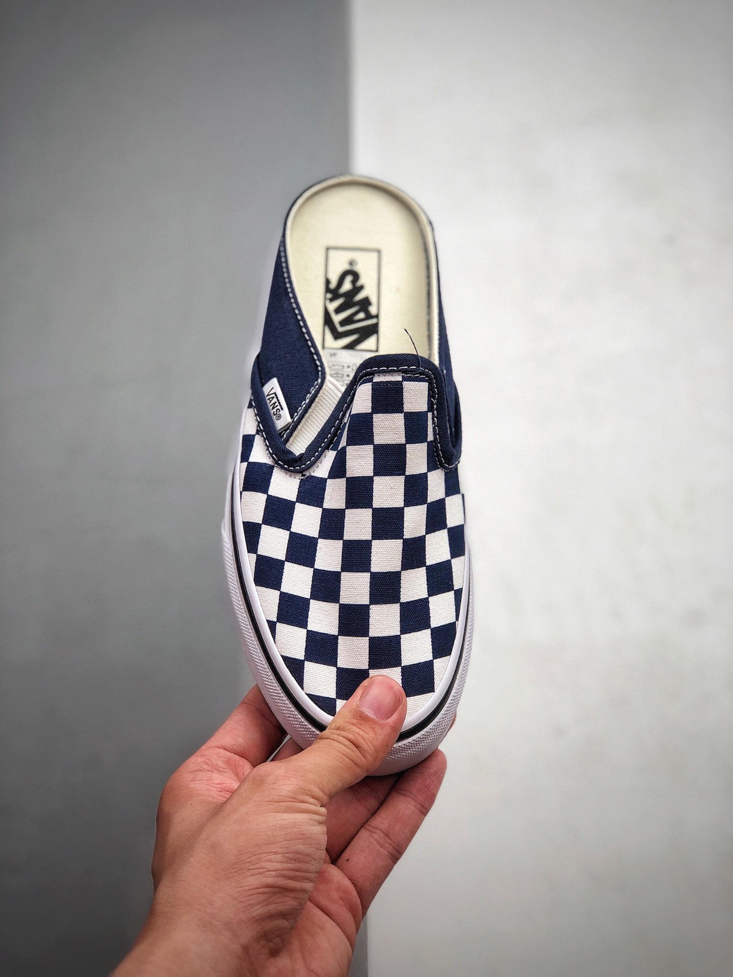 140  VANS SLIP-ON 棋盘格一脚蹬男女休闲板鞋