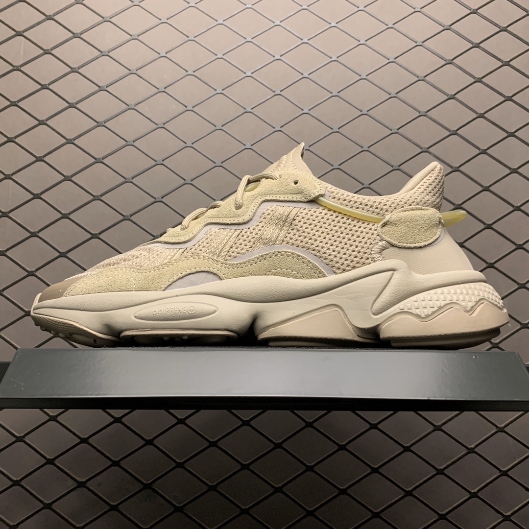 200 Adidas 阿迪达斯 Ozweego 3M反光复古休闲运动鞋 EG6697 小红书爆款配色