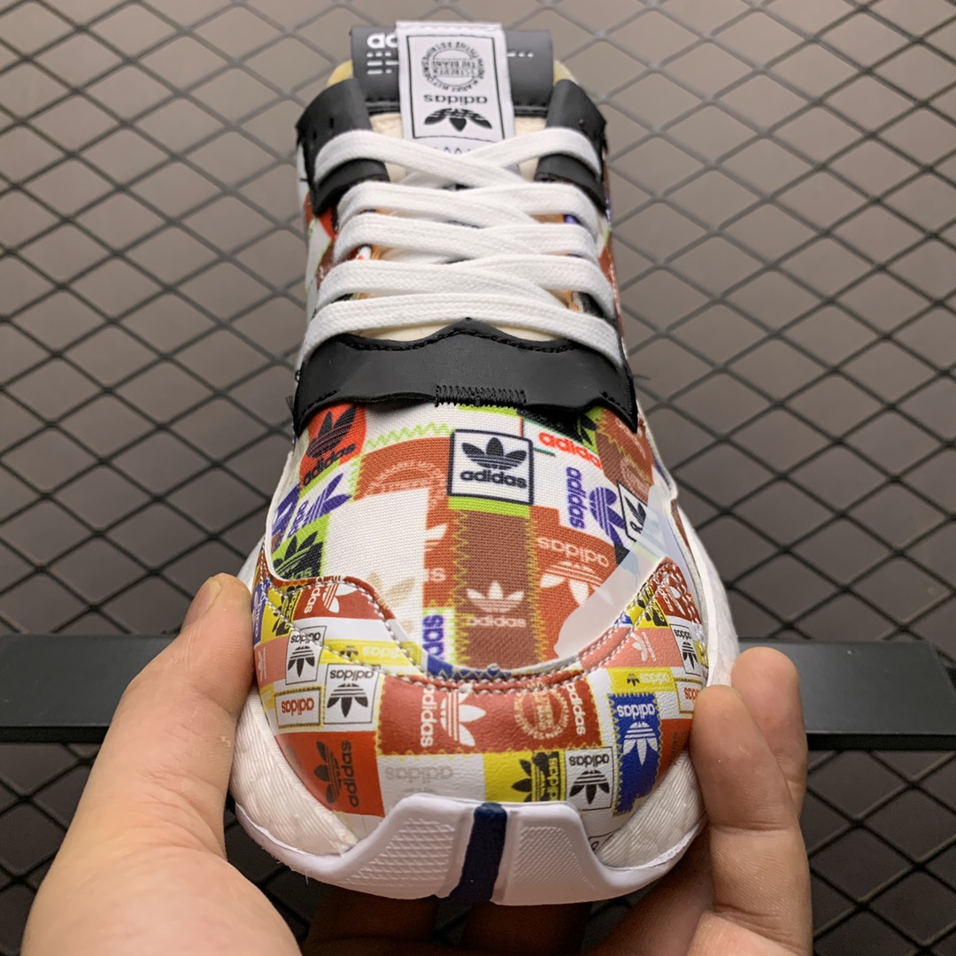 200 Adidas 阿迪达斯 Nite Jogger Boost 夜行者真爆大底复古跑鞋 EF3848