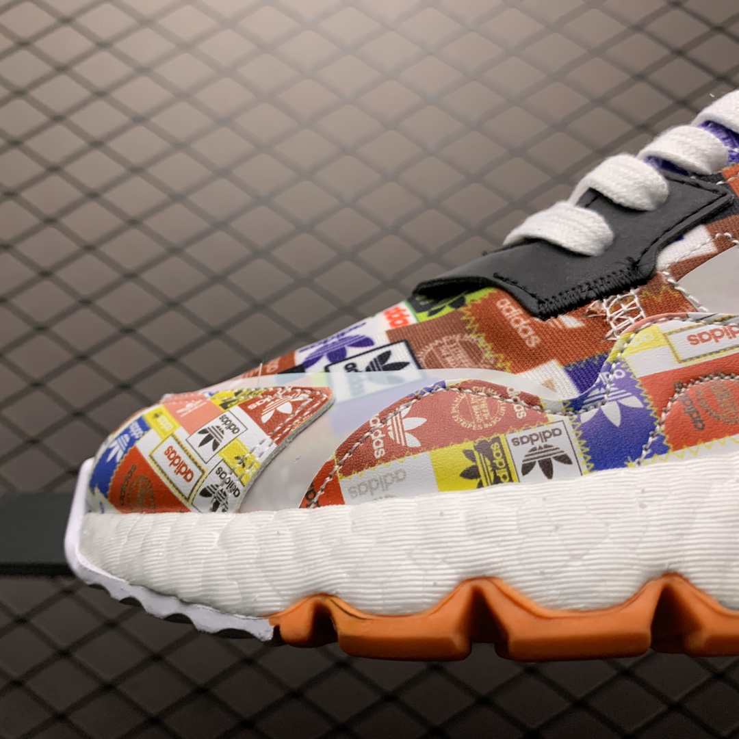 200 Adidas 阿迪达斯 Nite Jogger Boost 夜行者真爆大底复古跑鞋 EF3848