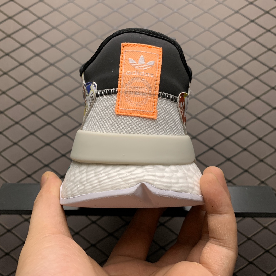 200 Adidas 阿迪达斯 Nite Jogger Boost 夜行者真爆大底复古跑鞋 EF3848